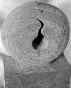 Steinerne Schnecke von Erik von Brandt